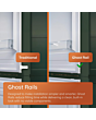 Hotpoint HPK25292B4UK 54cm 70/30 Integrated Fridge Freezer