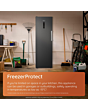 Hotpoint HPKF3241WXR4UK 54.5cm 50/50 Fridge Freezer Black Steel