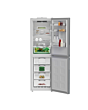 Hotpoint 66.1cm Dual No Frost Fridge Freezer Pet Inox