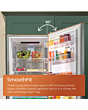 Hotpoint 66.1cm Dual No Frost Fridge Freezer Pet Inox