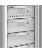 Hotpoint 66.1cm Dual No Frost Fridge Freezer Pet Inox