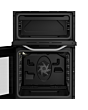 Hotpoint HTE5VCW 50cm Double Oven Electric Cooker White