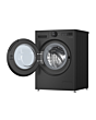 LG F4X7513TBB 13kg 1400 Spin Matte Black Washer