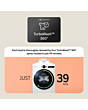 LG F4X7513TBB 13kg 1400 Spin Matte Black Washer