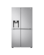 LG GSLV91MBAC 91.3cm Frost Free American Style Fridge Freezer - Metal Sorbet