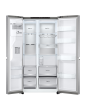 LG GSLV91MBAC 91.3cm Frost Free American Style Fridge Freezer - Metal Sorbet