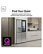 LG GSXE90BSAD 96.8cm 60/40 No Frost Fridge Freezer