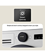 LG WHX9516TBC 11kg/6kg 1400 Spin Washer Dryer - Black