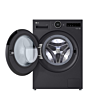 LG WHX9516TBC 11kg/6kg 1400 Spin Washer Dryer - Black