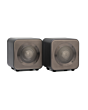 Mitchell Acoustics UStream Go Wireless Speakers Grey