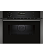 Neff C1AMG84G1B 44L Built-In Microwave Oven in Graphite Grey with Hotair Technology