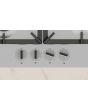 Neff T26CIP8N0 58.2cm Gas Hob - Stainless Steel