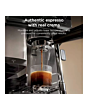 Ninja ES301UK Luxe MINI Espresso Machine Black Silver