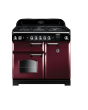 Rangemaster Classic 100 Gas Cranberry/Chrome CLA100NGFCY/C