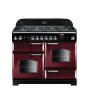 Rangemaster Classic 110NG Cranberry/Chrome CLA110NGFCY/C