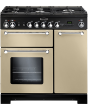 Rangemaster Kitchener 90 Dual Fuel Cream/Chrome KCH90DFFCR/C