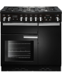 Rangemaster Professional Plus 90 Gas Black/Chrome PROP90NGFGB/C