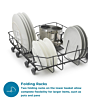 Sensis DWF0110SLEW Dishwasher - White - 10 Place Settings