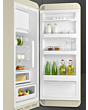 Smeg FAB28RCR6UK 60.1cm Cream Fridge Freezer