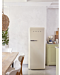 Smeg FAB28RCR6UK 60.1cm Cream Fridge Freezer