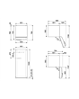 Smeg FAB28RCR6UK 60.1cm Cream Fridge Freezer