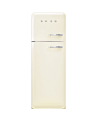 Smeg FAB30LCR6UK 60cm 75/25 Fridge Freezer Cream