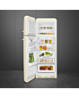 Smeg FAB30LCR6UK 60cm 75/25 Fridge Freezer Cream
