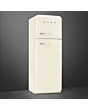 Smeg FAB30RCR6UK 60cm Cream Fridge Freezer 75/25