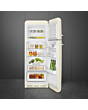 Smeg FAB30RCR6UK 60cm Cream Fridge Freezer 75/25