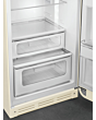Smeg FAB30RCR6UK 60cm Cream Fridge Freezer 75/25