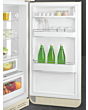 Smeg FAB30RCR6UK 60cm Cream Fridge Freezer 75/25