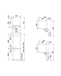 Smeg FAB32RCR6UK 60.1cm 70/30 Fridge Freezer Cream