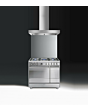 Smeg SCB92MX8 79.7cm Dual Fuel Rangecooker Stainless