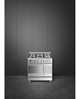 Smeg SCB92MX8 79.7cm Dual Fuel Rangecooker Stainless