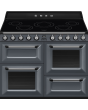 Smeg TR4110IGR2 110cm Electric Rangecooker with Triple Oven and Induction Hob - Slate Grey