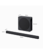 TCL A65-UK 3.1.2 ch Soundbar with wireless subwoofer