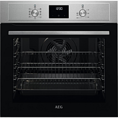 AEG BEX33501EM 59.4cm Built-In Electric Oven Steel