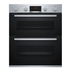 Bosch NBS533BS0B Series 4 Built-Under Double Electric Oven