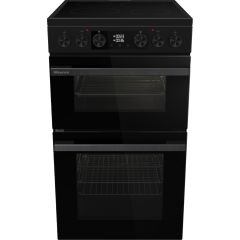 Hisense HDCEC5C10B Freestanding Electric Cooker