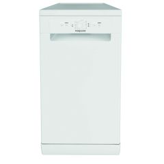 Hotpoint HF9E1B19UK Freestanding Slimline Dishwasher White