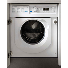 Indesit BIWMIL71252UKN 7kg 1200 Spin Integrated Washing Machine - White