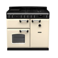 Rangemaster CL100DFPPCR/CM1 14191 Classic 100 DF Pale Cream Chrome