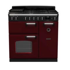 Rangemaster CL90DFPBOR/CM1 14152 Classic 90 DF Bordeaux Chrome