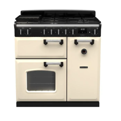 Rangemaster CL90DFPPCR/CM1 14151 Classic 90 DF Pale Cream Chrome