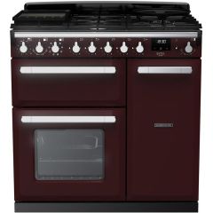 Rangemaster ESDL90DFPBOR/CM1 14979 Estel Deluxe 90 DF Boredaux Chrome