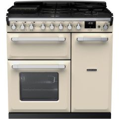 Rangemaster ESDL90DFPPCR/CM1 14978 Estel Deluxe 90 DF Pale Cream Chrome