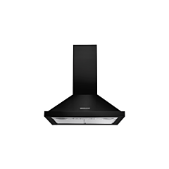 Rangemaster RHDC60BL/C 134590 60 Chimney Hood Black/Chrome