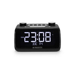 Roberts Radio ORTUS4BK Black Alarm Clock Radio DAB+/FM