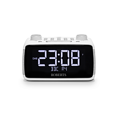 Roberts ORTUS4W Alarm Radio - DAB+/FM - Bluetooth - White