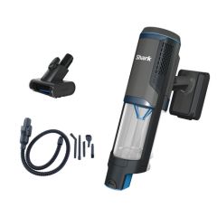 Shark BH102UK PowerBoost Pet Handheld Vacuum - 40 Minutes Run Time - Charcoal with Blue